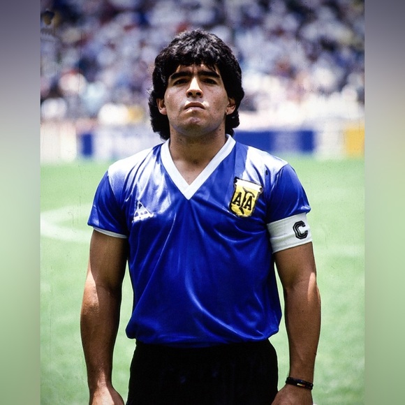 1986 World Cup Argentina Away Jersey Signed By Maradona - Picture 7 of 11